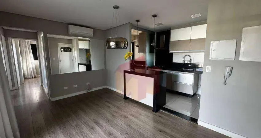 Apartamento com 3 dormitórios para alugar, 70 m² por r$ 3.210,00/mês - jardim ipiranga - americana/sp