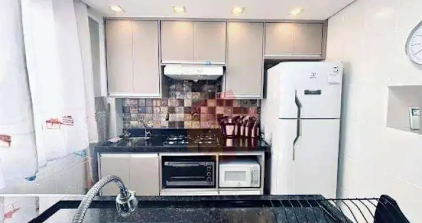 Apartamento com 2 dormitórios à venda, 43 m² por r$ 200.000 - jardim bertoni - americana/sp