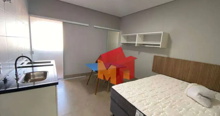 Apartamento com 1 dormitório para alugar, 30 m² por r$ 915,00/mês - jardim dos lírios - americana/sp
