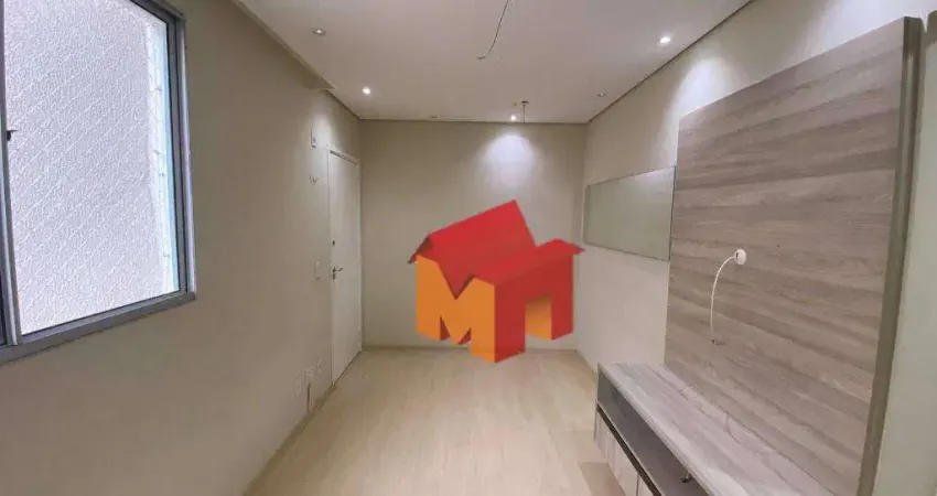 Apartamento com 2 dormitórios à venda, 60 m² por r$ 190.000,00 - jardim recanto - americana/sp