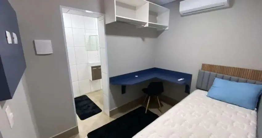 Kitnet com 1 dormitório para alugar, 15 m² por r$ 915,00/mês - jardim dos lírios - americana/sp