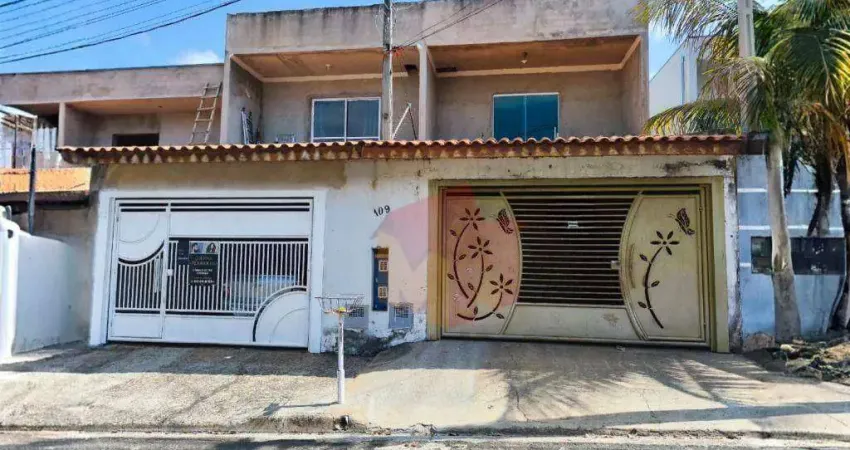Dois sobrados com 2 e 3 dormitórios à venda, 260 m² por r$ 650.000 - vila novos horizontes - nova odessa/sp