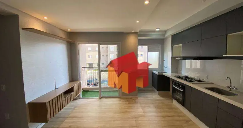 Apartamento com 2 dormitórios para alugar, 59 m² por r$ 1.965,95/mês - lagoa seca - santa bárbara d'oeste/sp