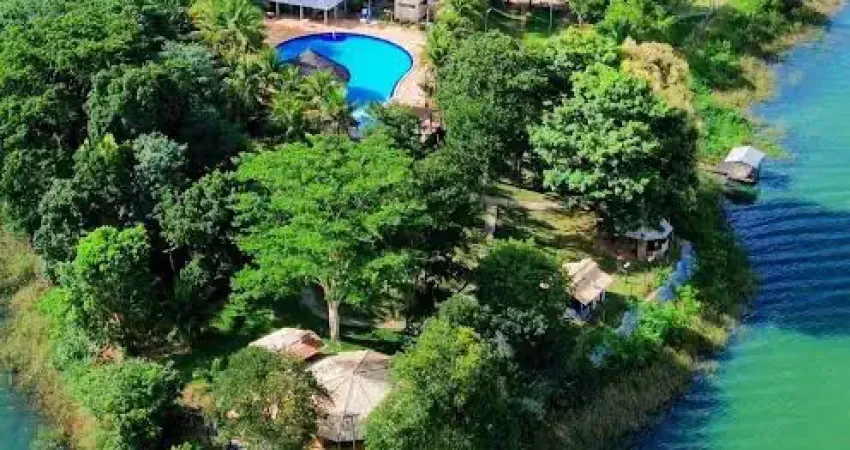 Apartamento 1/4 mobiliado às margens lago de corumbá caldas novas