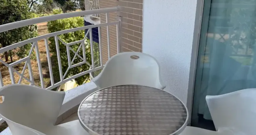 Apartamento 1/4 mobiliado com vista para o lago de corumbá - caldas novas