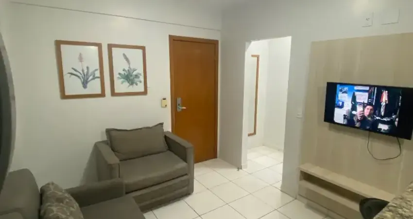 Oportunidade apartamento 1/ 4 mobiliado - parque aquático 24 horas