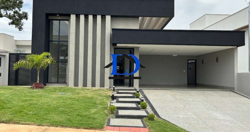 Casa de Luxo em Condomínio Exclusivo em Aparecida de Goiânia-GO, Parqville Pinheiros: 3 Quartos, 3 Suítes, 3 Salas, 5 Banheiros, 4 Vagas, 174m².