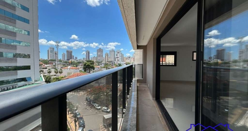 Apartamento novo pertinho a grandes escolas Setor Bueno, Goiânia-GO: 2 Quartos, 2 Suítes, 3 Salas, 3 Banheiros, 2 Vagas, 114m².
