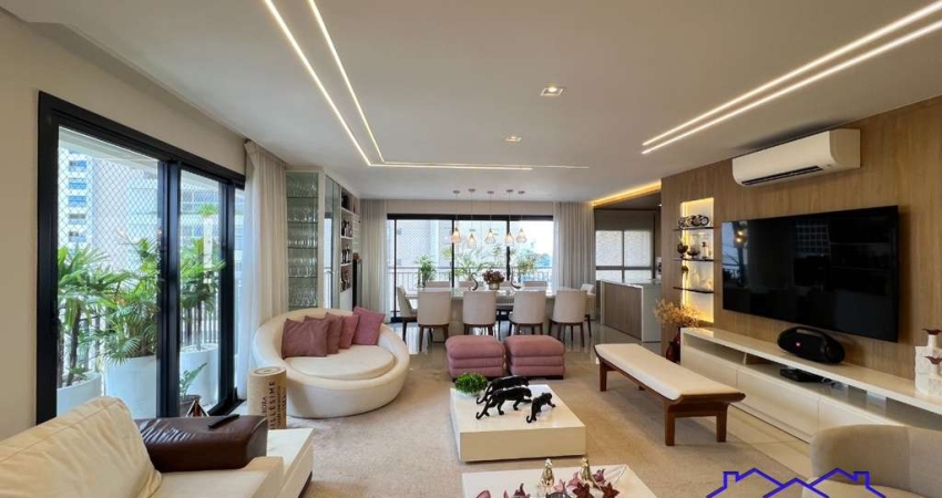 Imperdível! Apartamento de Luxo no Setor Marista, Goiânia-GO: 3 quartos, 3 suítes, 3 salas, 5 banheiros, 3 vagas, 221m².