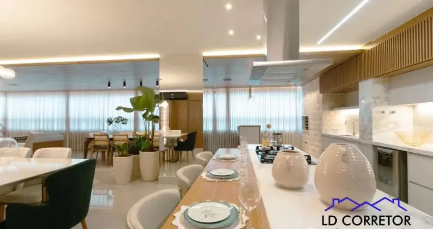 Imperdível apartamento de luxo no Setor Marista: 4 quartos, 4 suítes, 4 salas, 5 banheiros, 4 vagas, 260m² - Goiânia-GO