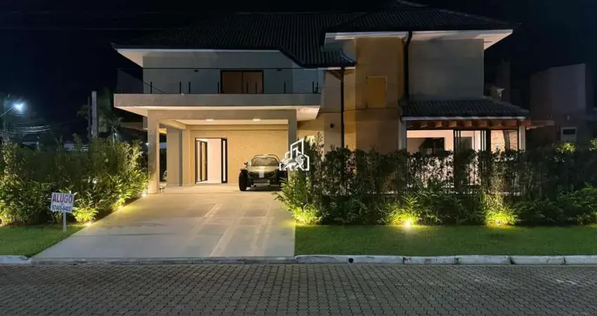 Casa Alto Padrão para Locação em Peruíbe, Bougainville Residencial II, 5 dormitórios, 5 suítes, 6 banheiros, 4 vagas