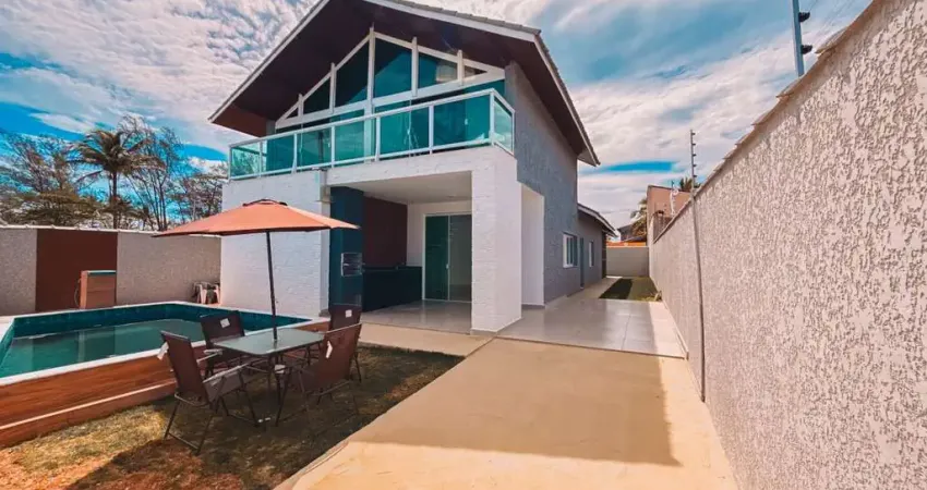 Casa para venda em itanhaém, bopiranga, 3 dormitórios, 2 suítes, 4 banheiros, 3 vagas