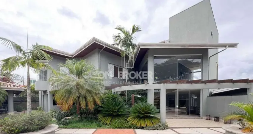 Casa com 6 dormitórios à venda, 1600 m² por r$ 8.000.000 - village sans souci - valinhos/sp