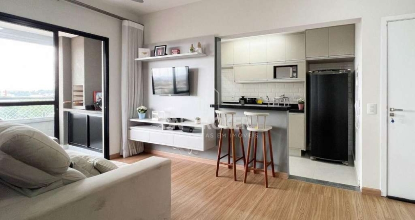 Apartamento com 2 dormitórios à venda, 64 m² por R$ 635.000 - Jardim Imperial - Valinhos/SP