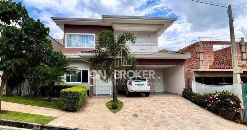 Casa com 5 dormitórios à venda, 261 m² por R$ 1.490.000 - Condomínio Portal do Jequitibá - Valinhos/SP