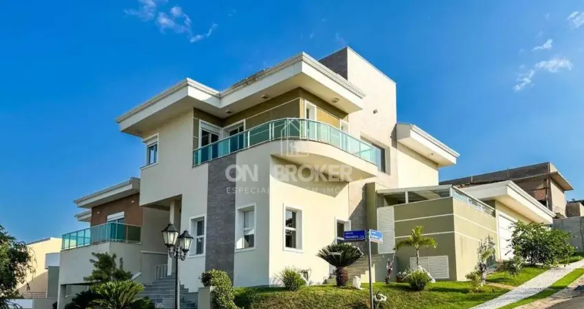 Casa com 4 dormitórios à venda, 415 m² por r$ 2.680.000,00 - condomínio zurich dorf - valinhos/sp