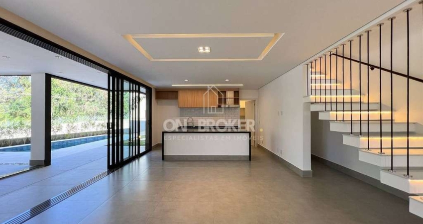 Casa com 3 dormitórios à venda, 270 m² por R$ 2.850.000 - Condomínio Tabapuã - Valinhos/SP