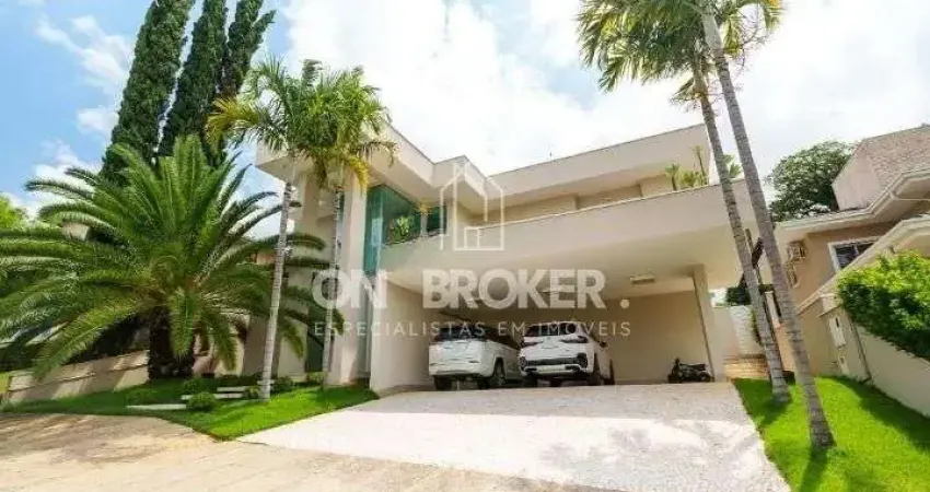 Casa com 4 dormitórios à venda, 478 m² por r$ 4.600.000,00 - condomínio terras do paiquerê - valinhos/sp