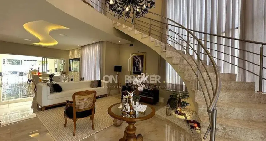 Casa com 3 dormitórios à venda, 344 m² por r$ 2.100.000,00 - condomínio reserva dos vinhedos - louveira/sp