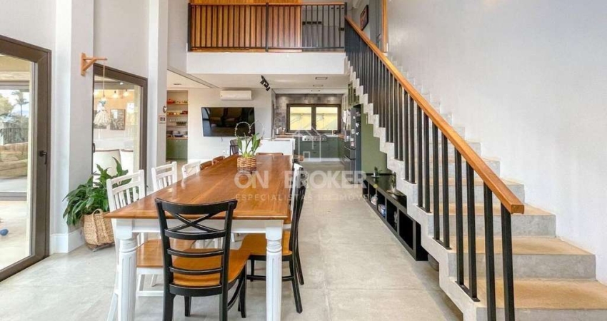 Casa com 3 dormitórios à venda, 334 m² por R$ 2.890.000,00 - Condomínio Residencial Querência - Valinhos/SP