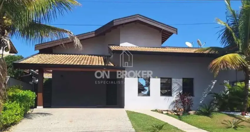 Casa com 3 dormitórios à venda, 270 m² por r$ 1.780.000,00 - condomínio residencial terras do caribe - valinhos/sp