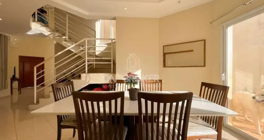 Casa com 3 dormitórios à venda, 238 m² por r$ 1.580.000,00 - condomínio vivenda das cerejeiras - valinhos/sp