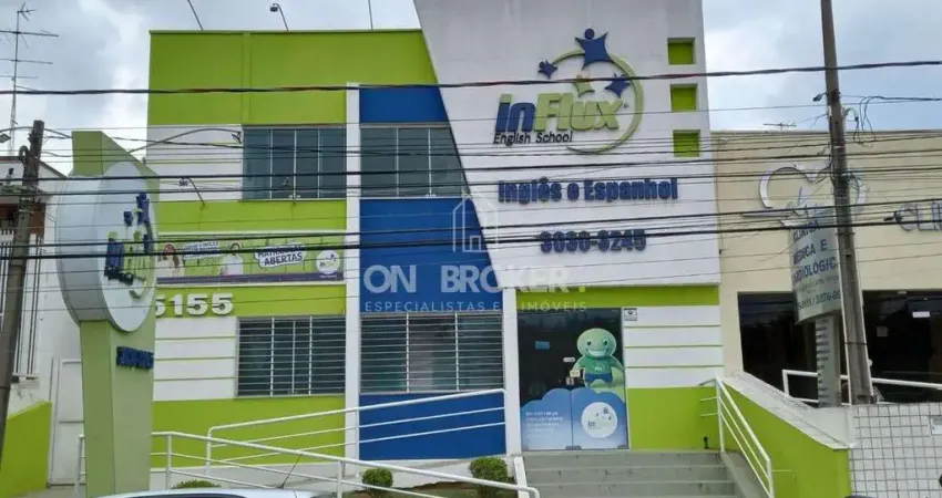 Prédio comercial com 2 pavimentos, com salas independentes, localizado em área comercial privilegiada de grande visibilidade e movimento.