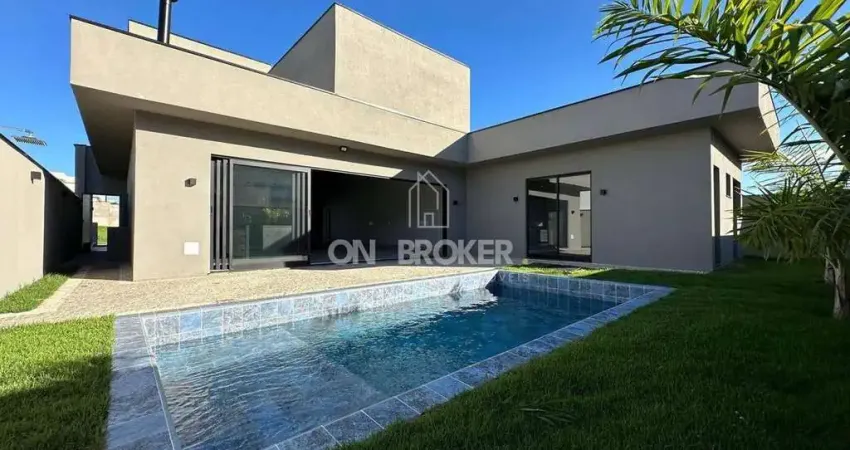 Casa Terrea em Jagauriúna , nova com ampla area gourmet