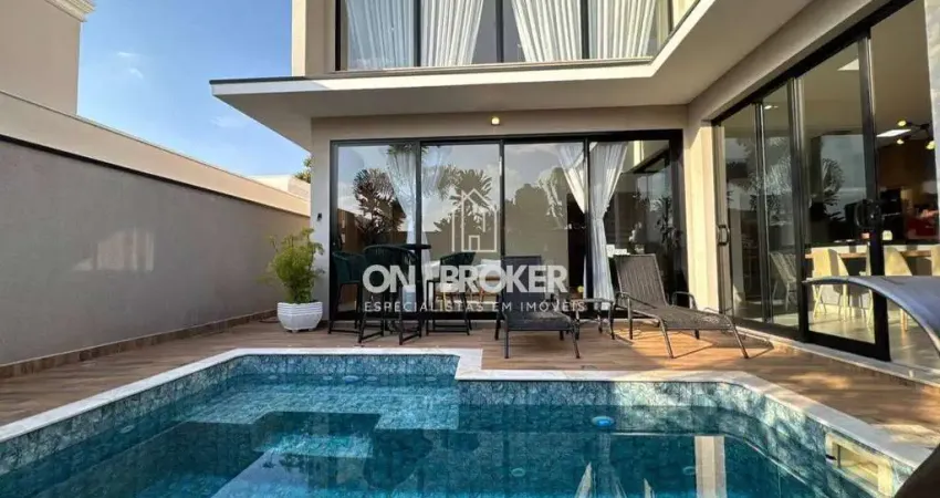 Casa de condomínio com 3 quartos - condomínio residencial portal do jequitibá - valinhos