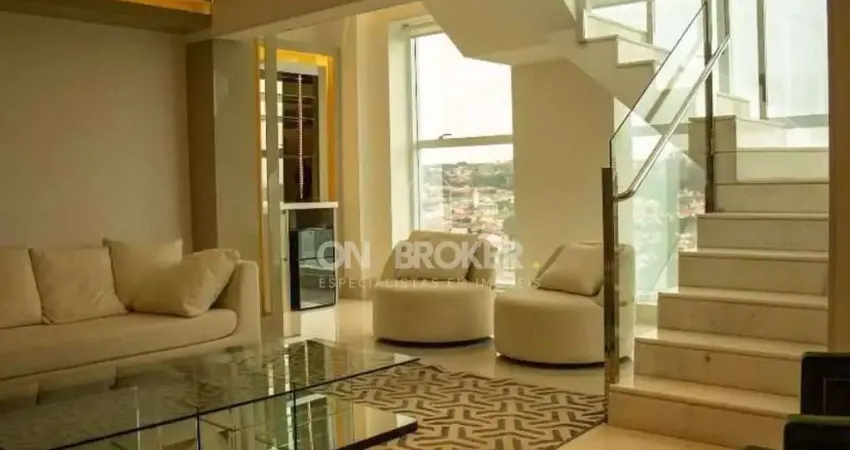 Apto cobertura duplex à venda, 280 m² por r$ 3.349.000 - acqua galeria - campinas