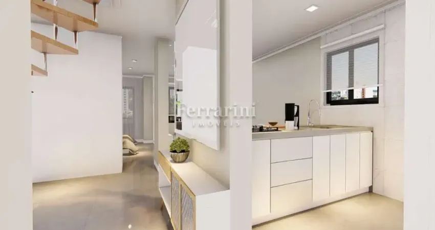 Apartamento com 1 quarto à venda na Rua Paulo Setúbal, Hauer, Curitiba