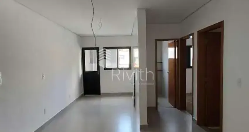 Excelente apartamento de 2 dormitórios, com viabilidade para 3° dormitório, 1 suíte e 2 vagas de garagem em vila assunção - santo andré