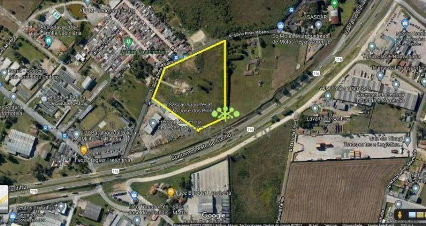 Terreno à venda, 36453 m² por R$ 25.000.000,00 - Costeira - São José dos Pinhais/PR
