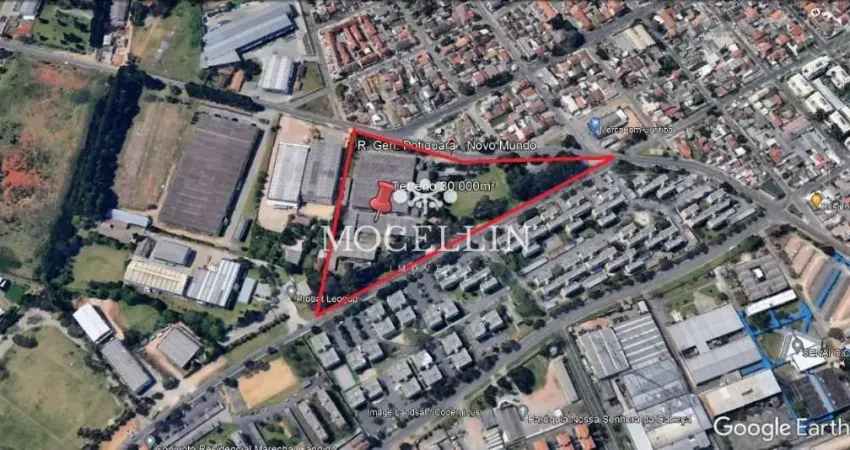 Terreno à venda na Rua General Potiguara, 825, Novo Mundo, Curitiba