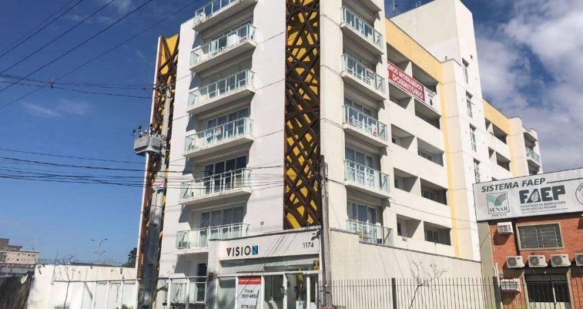 Studio com 1 quarto para alugar, 33 m² por R$ 1.650/mês - Rebouças - Curitiba/PR