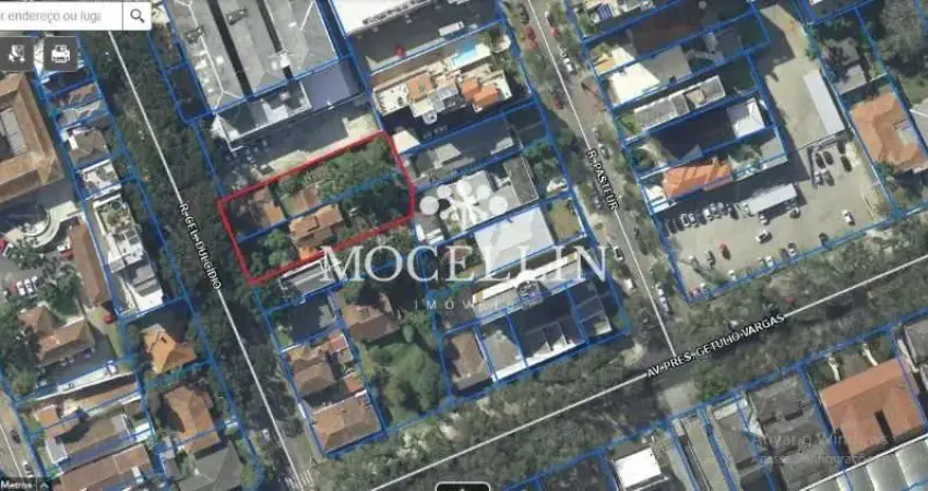 Terreno à venda na Rua Coronel Dulcídio, 1607, Água Verde, Curitiba