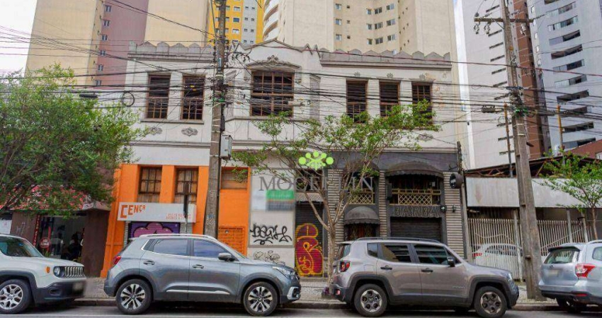 Casa Comercial Venda ou Locação Centro, Curitiba com 400 m²