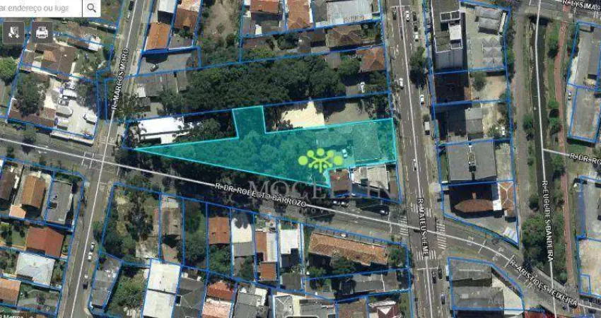 Terreno à venda, 2293 m² por R$ 5.735.000,00 - São Francisco - Curitiba/PR