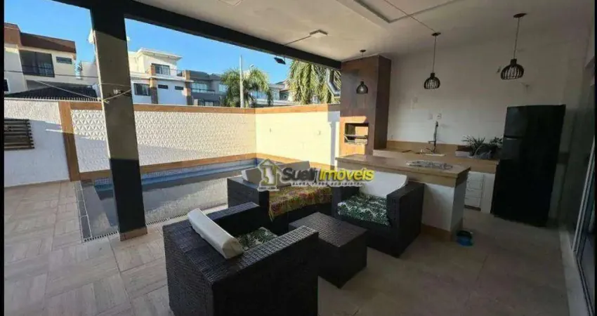 Casa com 4 dormitórios, 221 m² - venda por r$ 1.600.000,00 ou aluguel por r$ 8.000,00/mês - vale dos cristais - macaé/rj