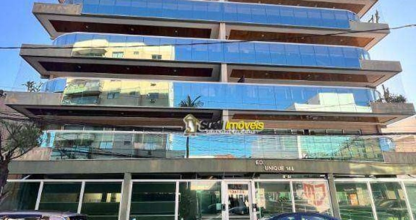 Apartamento com 3 dormitórios, 183 m² - venda por R$ 2.200.000,00 ou aluguel por R$ 17.500,00/mês - Cavaleiros - Macaé/RJ