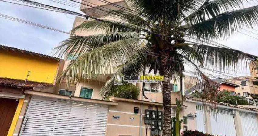 Apartamento com 2 dormitórios para alugar, 90 m² por R$ 2.420/mês - Cancela Preta - Macaé/RJ