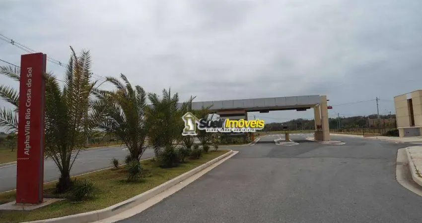 Terreno à venda, 365 m² por r$ 160.000 - alphaville - rio das ostras/rj