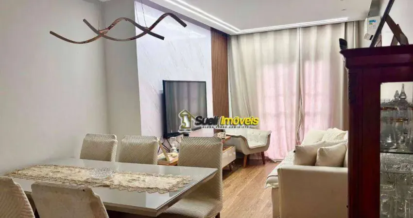 Apartamento com 3 dormitórios para alugar, 166 m² por R$ 5.500,00/mês - Cancela Preta - Macaé/RJ