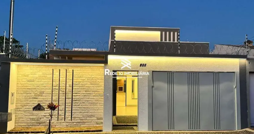 Casa à venda, 3 quartos, 3 suítes, 4 vagas - bairro novo mundo, uberlândia mg