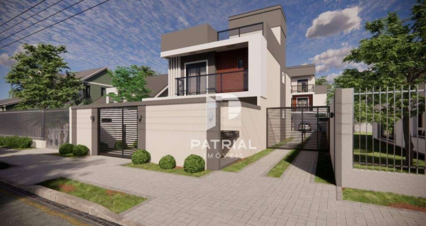 Casa em condomínio fechado com 3 quartos à venda na Rua Roberto Senna, 366, Novo Mundo, Curitiba