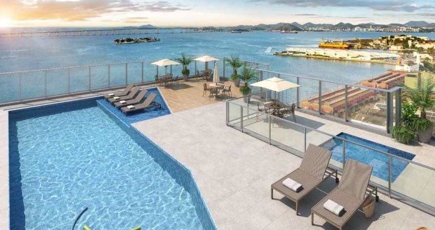 Studios ou Apartamentos de 2 e 3 quartos, com e sem vaga, no Porto Maravilha - Zona Portuária , ao lado do Estádio do Flamengo.