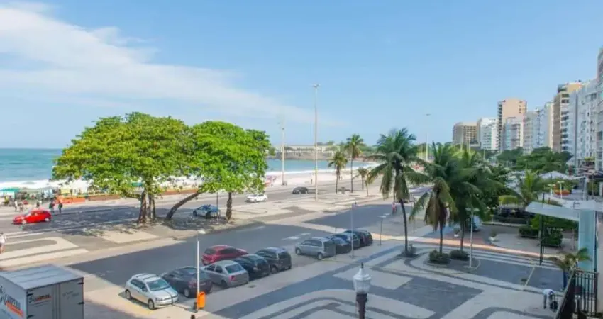 Apartamento de 360m², Alto Padrão, Frontal com vista Mar, 4 quartos, 2 Vagas, Prédio Luxuoso na Avenida Atlântica - Copacabana RJ