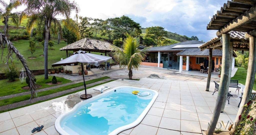 Chácara com 3 dormitórios à venda, 34000 m² por R$ 2.200.000,00 - Itapeva - Paraibuna/SP