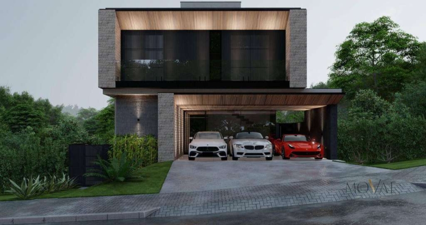 Casa com 4 dormitórios à venda, 320 m² por R$ 3.400.000,00 - Campos de Golfe - São José dos Campos/SP