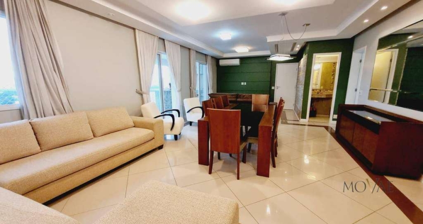 Apartamento com 3 suítes, mobiliado, à venda, 150 m² por R$ 1.750.000 - Vila Ema - São José dos Campos/SP